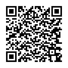 QR-код для номера телефона +12243344682