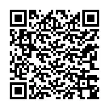 QR-koodi puhelinnumerolle +12243344805