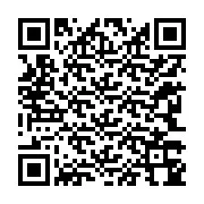 Código QR para número de teléfono +12243344920