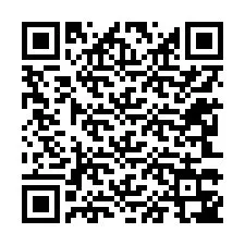 Código QR para número de teléfono +12243347413