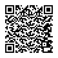 Codice QR per il numero di telefono +12243430377