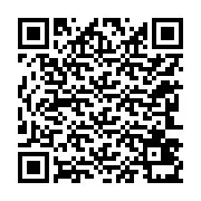 QR-koodi puhelinnumerolle +12243431744