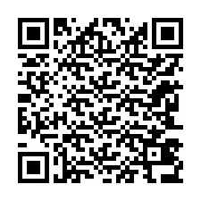 Codice QR per il numero di telefono +12243436195