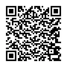 QR-koodi puhelinnumerolle +12243437319