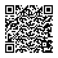 Codice QR per il numero di telefono +12243473418