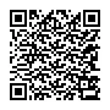 Código QR para número de teléfono +12243533464