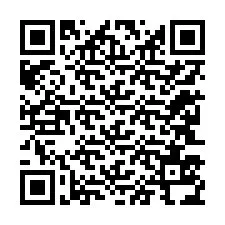 QR код за телефонен номер +12243534579