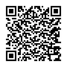 QR-код для номера телефона +12243534899