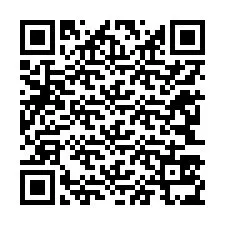 Codice QR per il numero di telefono +12243535832