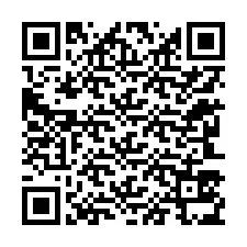 Codice QR per il numero di telefono +12243535844