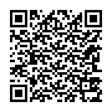 Código QR para número de teléfono +12243535845