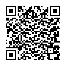 QR код за телефонен номер +12243538558