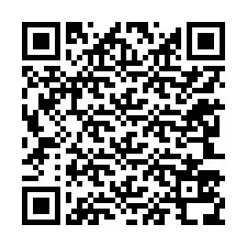 QR код за телефонен номер +12243538906