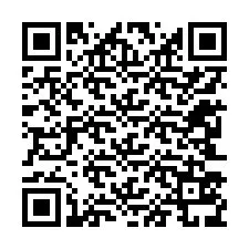 Codice QR per il numero di telefono +12243539293