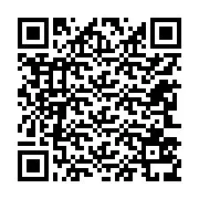 Código QR para número de teléfono +12243539747