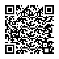 Codice QR per il numero di telefono +12243560586