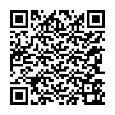 QR-code voor telefoonnummer +12243562160