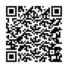 QR-koodi puhelinnumerolle +12243563990