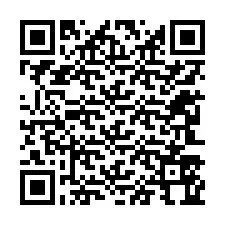 Codice QR per il numero di telefono +12243564953