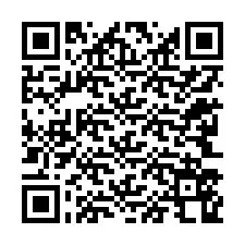 QR-код для номера телефона +12243568628