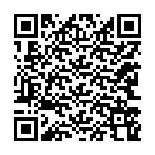 Codice QR per il numero di telefono +12243568629