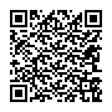 Código QR para número de telefone +12243569007