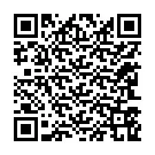 QR код за телефонен номер +12243569059