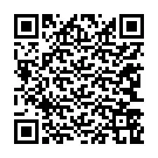 Codice QR per il numero di telefono +12243569932