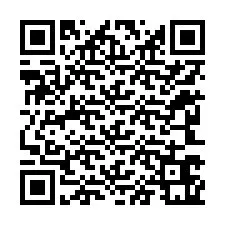 QR код за телефонен номер +12243661000