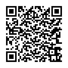 QR kód a telefonszámhoz +12243661801