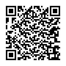 Código QR para número de teléfono +12243663007