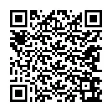 QR-код для номера телефона +12243663697