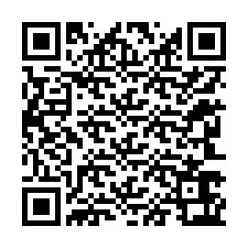 Código QR para número de telefone +12243663910