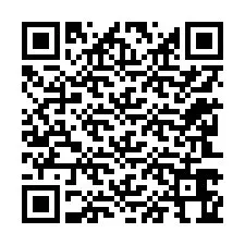 QR kód a telefonszámhoz +12243664859