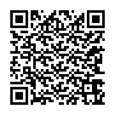 QR kód a telefonszámhoz +12243665894