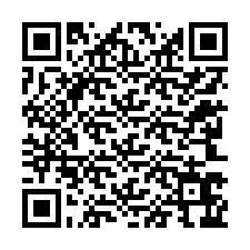 QR kód a telefonszámhoz +12243666408