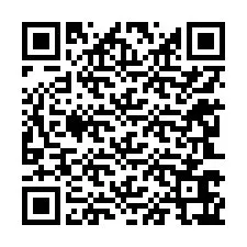 QR код за телефонен номер +12243667152