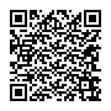 QR kód a telefonszámhoz +12243667653