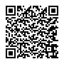 QR Code สำหรับหมายเลขโทรศัพท์ +12243667898