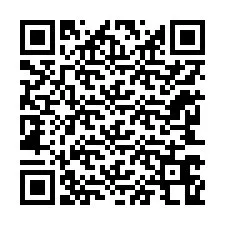 Código QR para número de telefone +12243668085