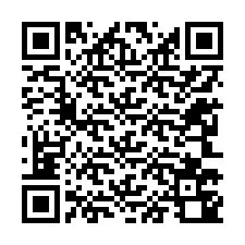 QR-koodi puhelinnumerolle +12243740703