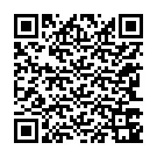 QR Code สำหรับหมายเลขโทรศัพท์ +12243741864