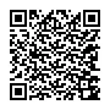 QR-koodi puhelinnumerolle +12243742398