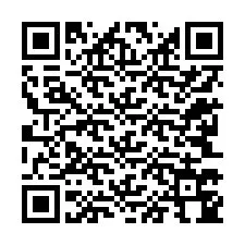 QR код за телефонен номер +12243744438