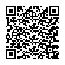 QR-code voor telefoonnummer +12243747854