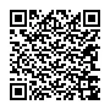 Kode QR untuk nomor Telepon +12243747943