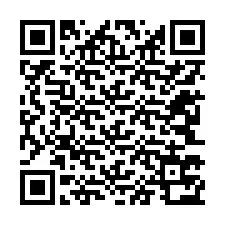 QR Code สำหรับหมายเลขโทรศัพท์ +12243772433