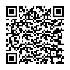 QR-koodi puhelinnumerolle +12243774634