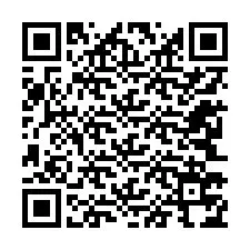 Codice QR per il numero di telefono +12243774637