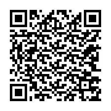 Código QR para número de teléfono +12243775329